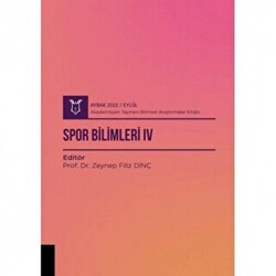 Spor Bilimleri IV AYBAK 2022 Eylül - 1