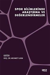 Spor Bilimlerinde Araştırma ve Değerlendirmeler - 1