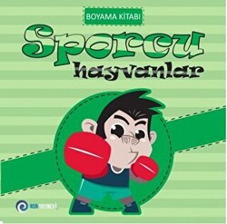 Sporcu Hayvanlar - Boyama Kitabı - 1