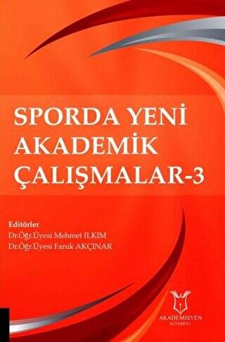 Sporda Yeni Akademik Çalışmalar - 3 - 1