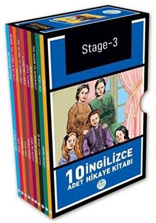 Stage 3 - İngilizce Hikaye Seti 10 Kitap - 1