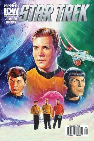 Star Trek Sayı : 1 - Nostalji Kapak - 1
