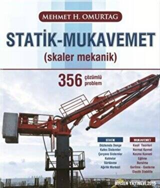 Statik - Mukavemet Skaler Mekanik 356 Çözümlü Problem - 1