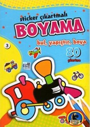 Sticker Çıkartmalı Boyama 3 - Karatay Çocuk