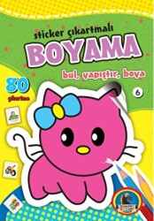 Sticker Çıkartmalı Boyama 6 - Karatay Çocuk