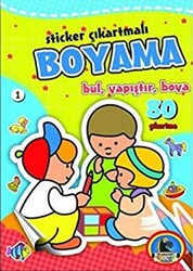 Sticker Çıkartmalı Boyama 6 Kitap Takım - 1