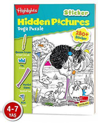 Sticker Hidden Pictures Doğa Puzzle Tek Kitap - 1