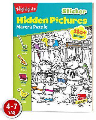 Sticker Hidden Pictures Macera Puzzle Tek Kitap - 1