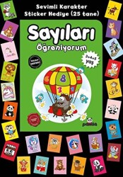 Stickerlı 3+4+5 Yaş Sayıları Öğreniyorum - 1