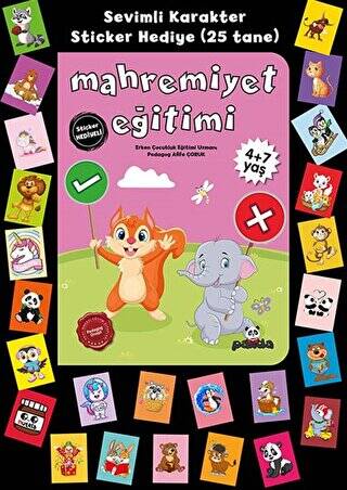 Stickerlı 4+7 Yaş Mahremiyet Eğitimi - 1