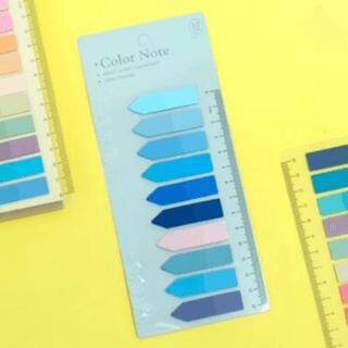 Sticky Color Note 10 Renk Film Index Cetvelli Model-18 - 1