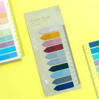 Sticky Color Note 10 Renk Film Index Cetvelli Model-5 - 1