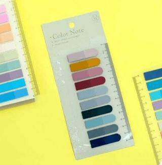 Sticky Color Note 10 Renk Film Index Cetvelli Model - 9 - 1