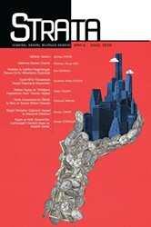 Strata İlişkisel Sosyal Bilimler Dergisi Sayı: 5 Eylül 2020 - 1