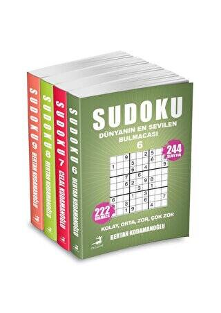 Sudoku 4 Kitap Set - 1