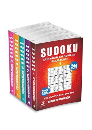 Sudoku 5 Kitap Set - 1