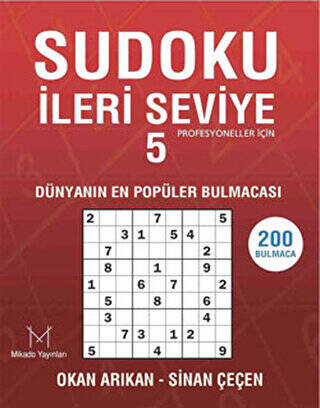 Sudoku İleri Seviye - 5 - 1