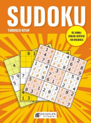 Sudoku Turuncu Kitap - Üç Farklı Zorluk Seviyesi 159 Bulmaca - 1