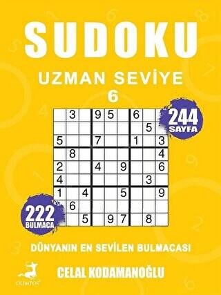 Sudoku Uzman Seviye - 6 - 1