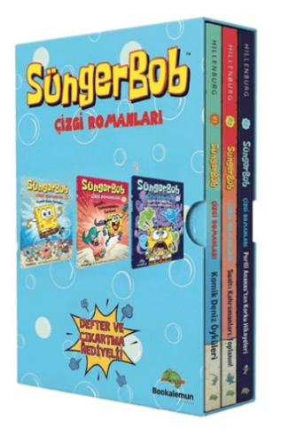 Süngerbob Çizgi Romanları - 3 Kitap Kutulu Set - 1