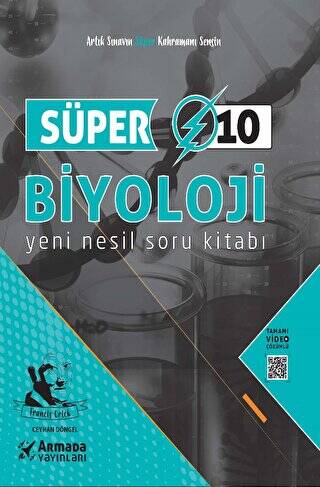 Süper 10 Biyoloji Soru Bankası - 1