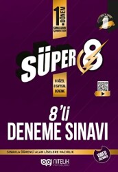 Süper 8 1. Dönem 8`li Deneme Sınavı - 1