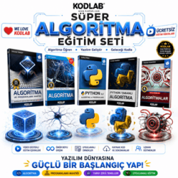 Süper Algoritma Eğitim Seti - Kodlab Yayın Dağıtım