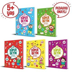 Süper Beyin Serisi 5+ Yaş 5 Kitap Takım - 1