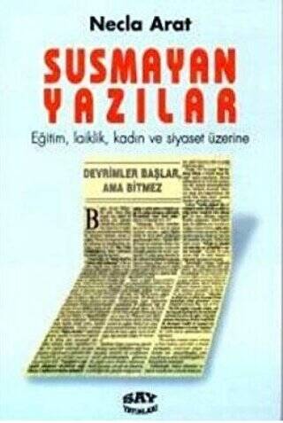 Susmayan Yazılar - 1