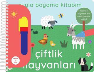 Suyla Boyama Kitabım – Çiftlik Hayvanları - 1