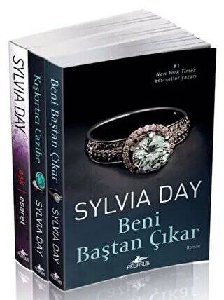 Sylvia Day Romantik Kitaplar Koleksiyon Takım Set 3 Kitap - 1