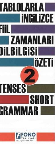Tablolarla İngilizce Fiil Zamanları Dilbilgisi Özeti 2 - 1