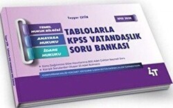 Tablolarla KPSS Vatandaşlık Soru Bankası - 1