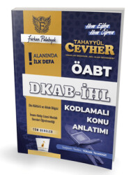 Tahayyül Cevher ÖABT DKAB - İHL Tüm Dersler Kodlamalı Konu Anlatımı - Pelikan Tıp Teknik Yayıncılık