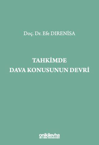 Tahkimde Dava Konusunun Devri - 1