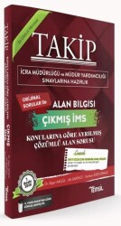 Takip Çıkmış İcra Müdürlüğü Alan Bilgisi Çıkmış Soru Bankası - Temsil Kitap