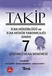 Takip İcra Müdürlüğü ve İcra Müdür Yardımcılığı Sınavı Çözümlü 7 Alan Denemesi - 1