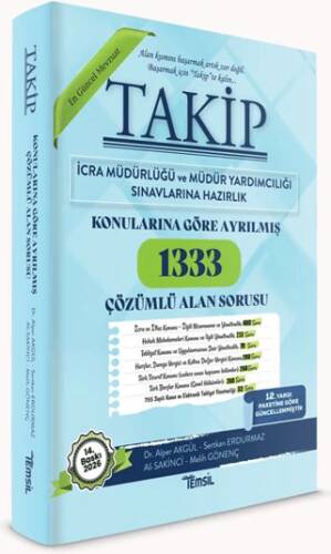 Takip İcra Müdürlüğü ve Müdür Yardımcılığı Sınavı Alan Bilgisi Soru Bankası - 1