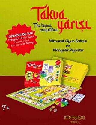 Takva Yarışı Manyetik Masa Oyunu Türkçe - İngilizce - 1