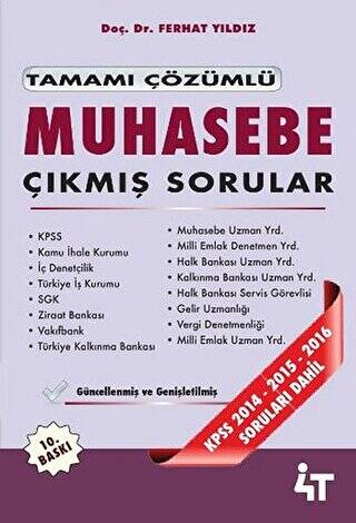 Tamamı Çözümlü Muhasebe Çıkmış Sorular - 1