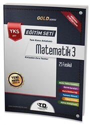 Tandem Akademi Gold Serisi Matematik 3 YKS AYT 25 Fasikül - 1