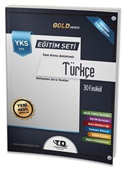 Tandem Akademi Gold Serisi Türkçe YKS TYT 30 Fasikül Eğitim Seti - 1