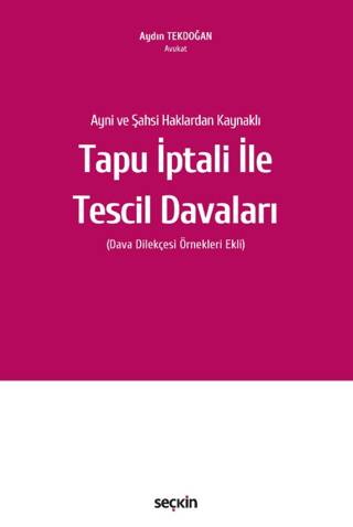 Tapu İptali ile Tescil Davaları - 1