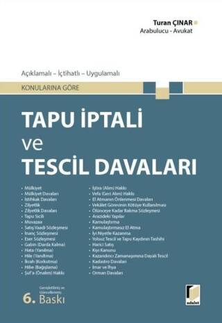 Tapu İptali ve Tescil Davaları - 1