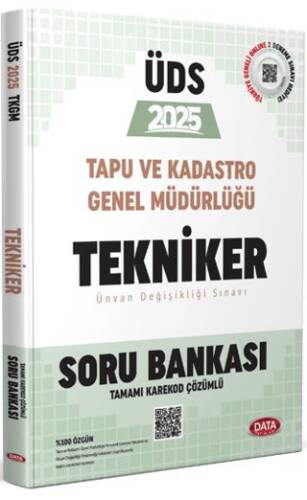 Tapu ve Kadastro Genel Müdürlüğü UDS Tekniker Soru Bankası Karekod Çözümlü - 1