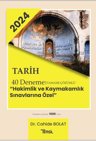 Tarih 40 Deneme Tamamı Çözümlü Hakimlik Ve Kaymakamlık Sınavlarına Özel - 1