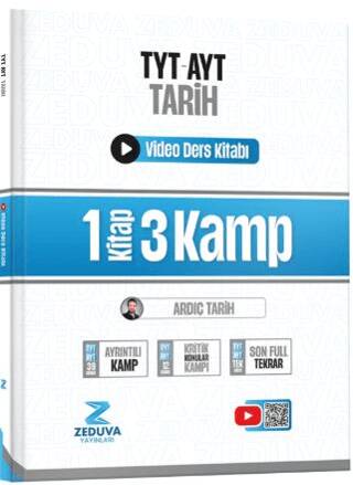Tarih TYT - AYT Tarih 1 Kitap 3 Kamp Video Ders Kitabı - 1