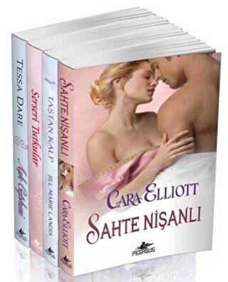 Tarihi Romans Seti Aşk Romanları Takım Set 4 Kitap - 1
