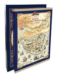 Tarihte İstanbul Haritaları Özel Üretim Kutulu - 1
