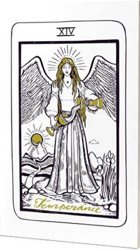 Tarot XIV- Adalet - Süresiz Ajanda - 1